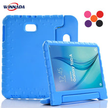 Load image into Gallery viewer, For Samsung Galaxy Tab A 10.1&#39;&#39; T580 T585 Case Shock Proof EVA full body stand Kids Safe Silicone cover for SM-T580/585 2016