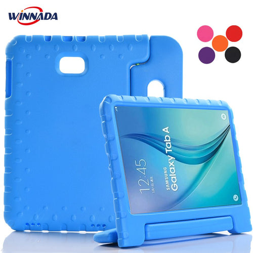 For Samsung Galaxy Tab A 10.1'' T580 T585 Case Shock Proof EVA full body stand Kids Safe Silicone cover for SM-T580/585 2016